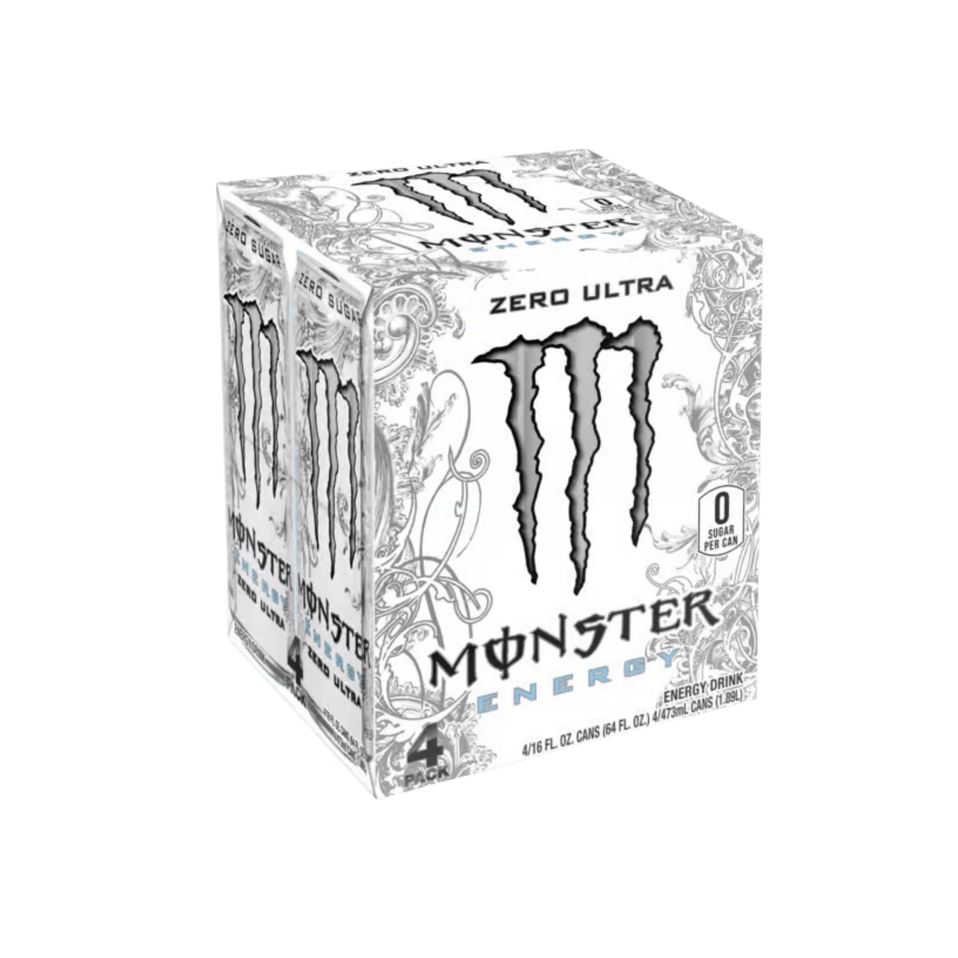 Monster Ultra White 4x500 ml - ENERGYA
