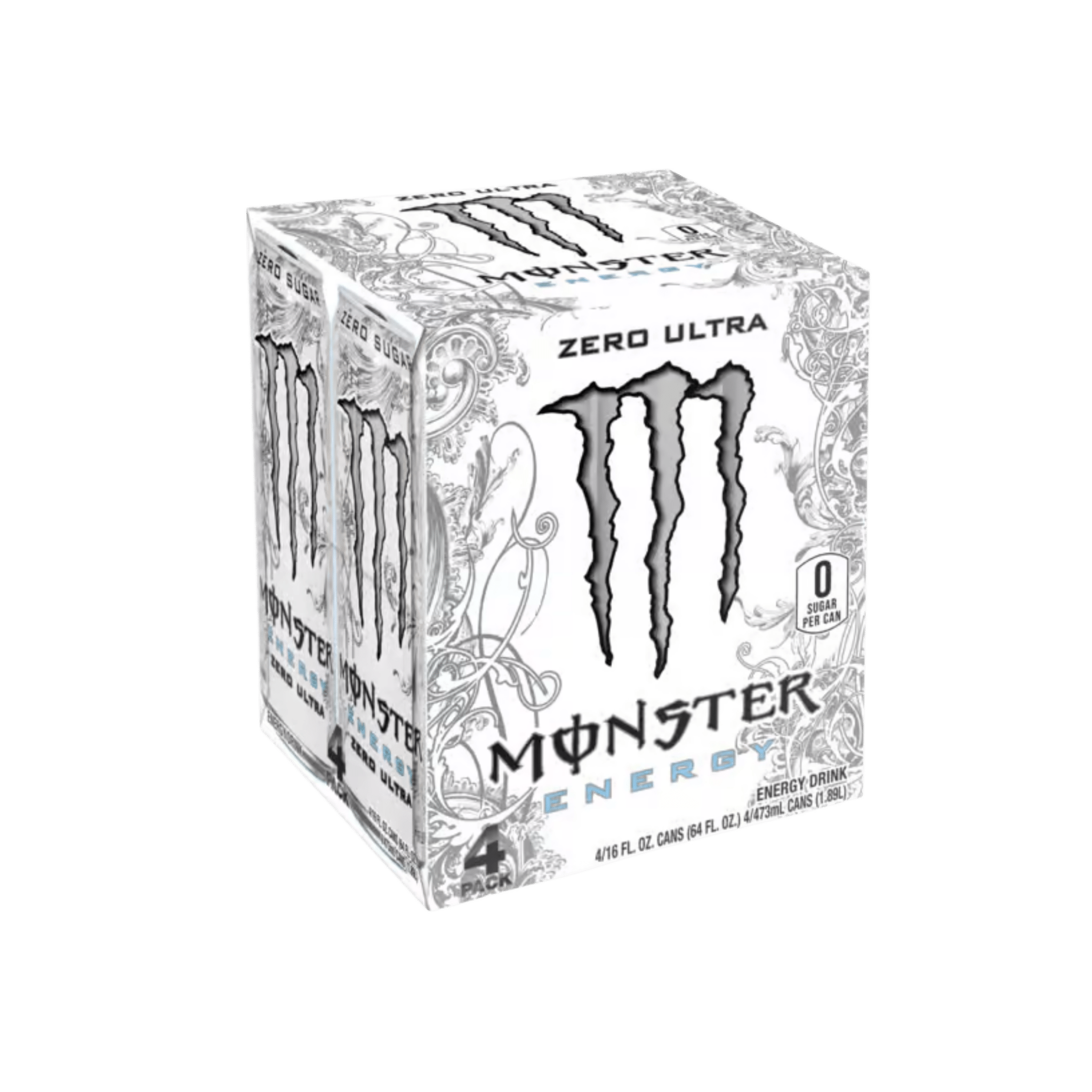 Monster Ultra White 4x500 ml - ENERGYA