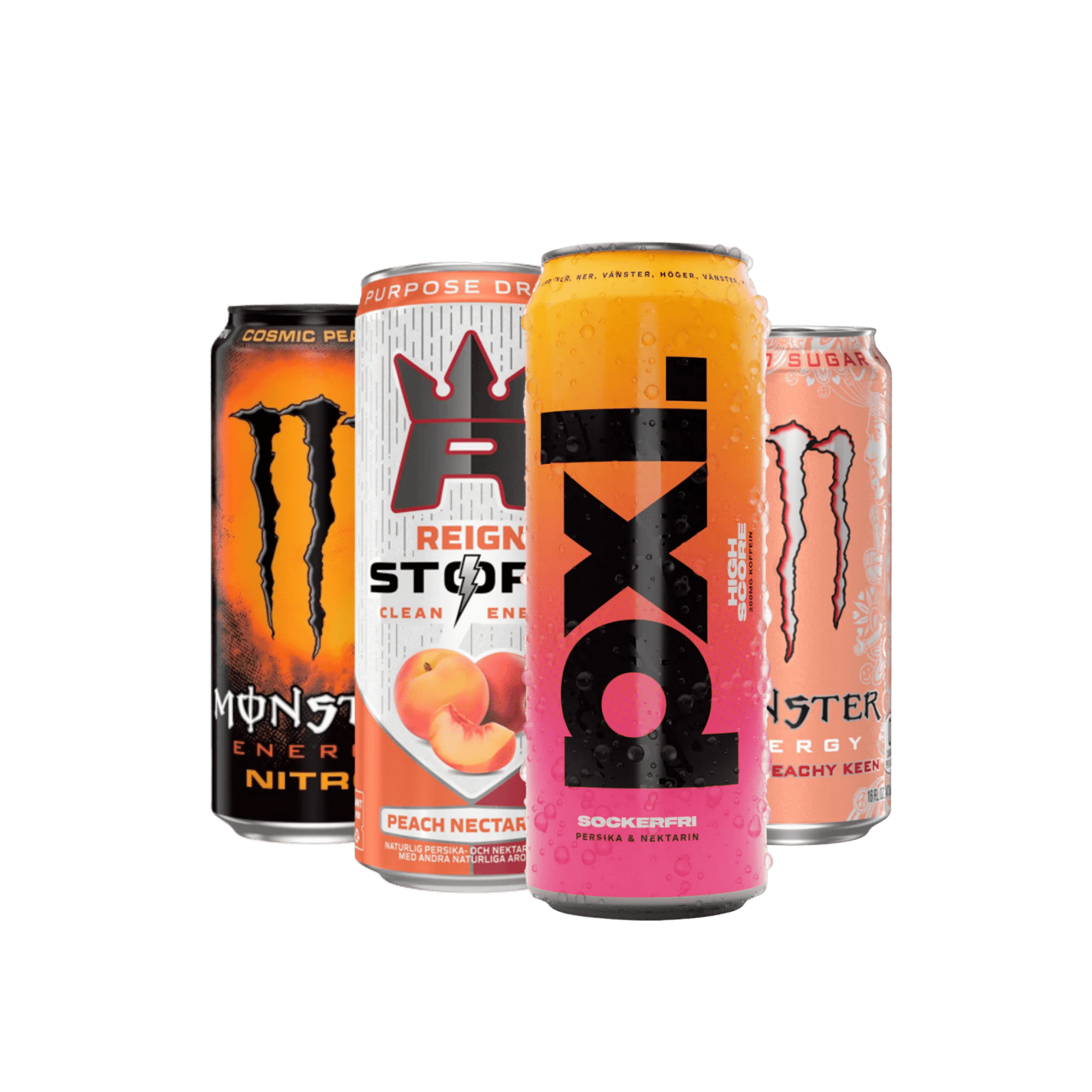 Peach Bundle 4x500/355 ml - ENERGYA
