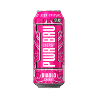 Power Bru Diablo Cherry Energy Drink 500 ml