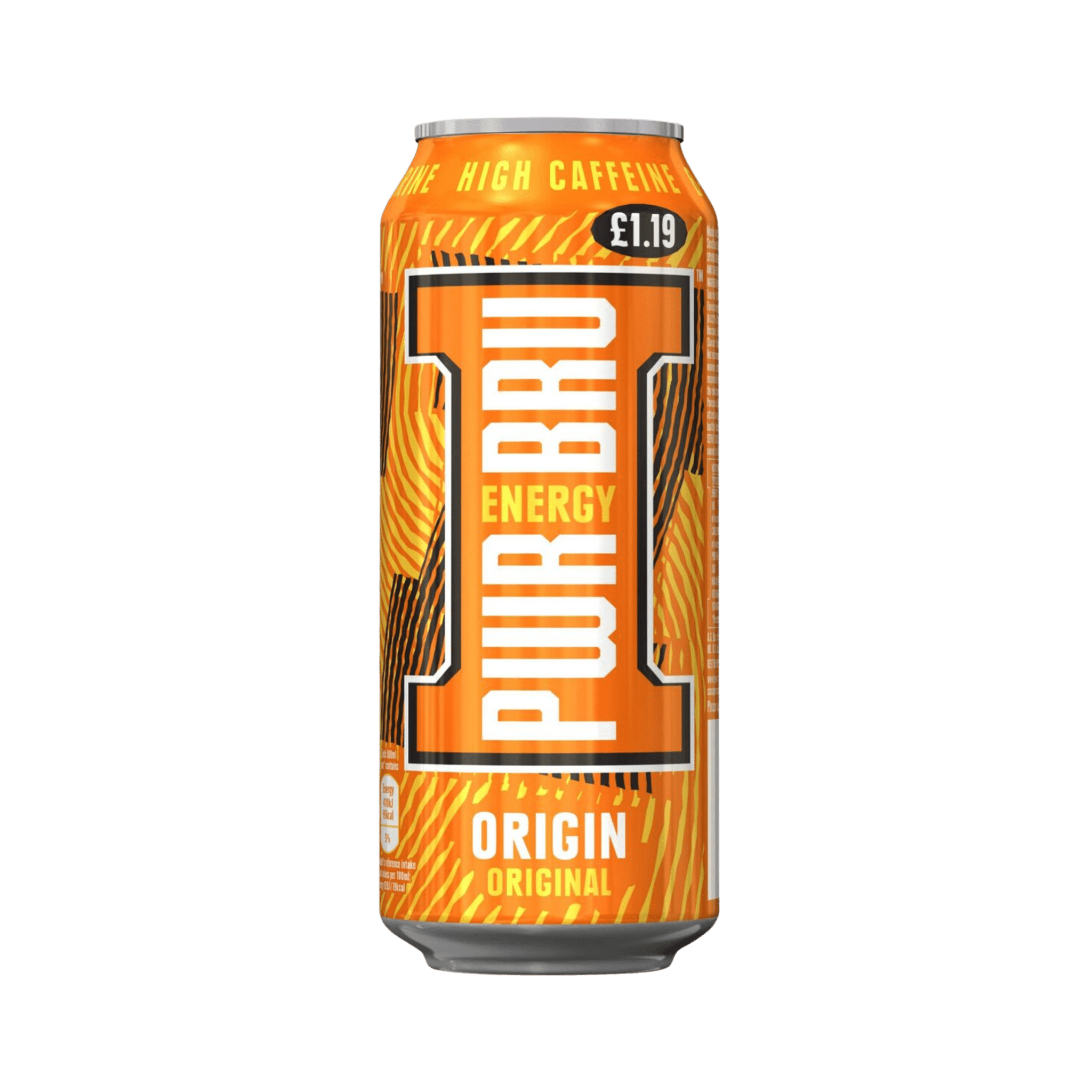 Power Bru Origin Original Energy Drink 500 ml - ENERGYA