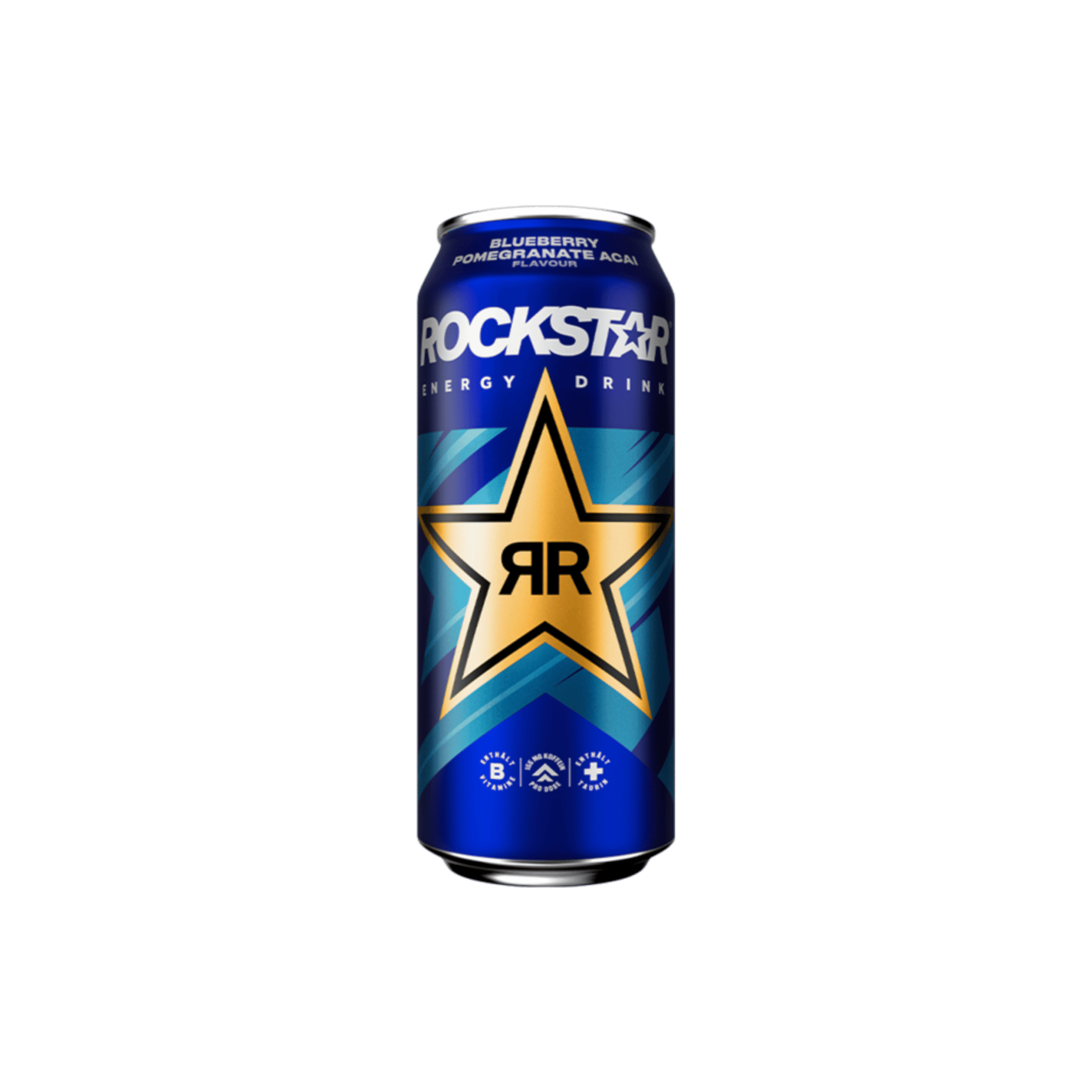 Rockstar Blueberry Pomegranate Acai 250 ml - ENERGYA